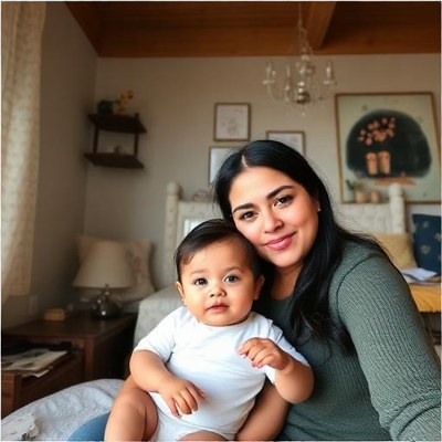 Ale, Guadalajara con su bebé de 16 meses